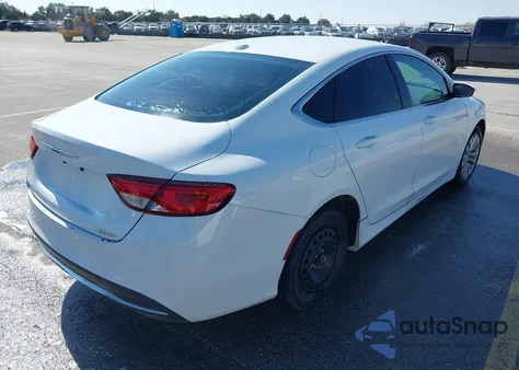 2015 Chrysler 200 Limited z USA, uszkodzony, nr VIN 1C3CCCAB9FN675318